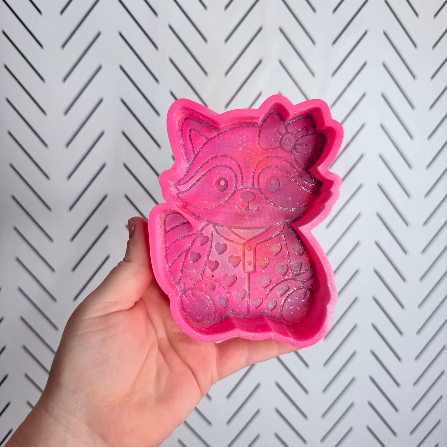 CUSTOM- Racoon in Pajamas