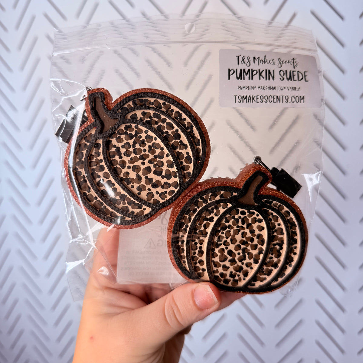 Pumpkin Suede | Car Freshie