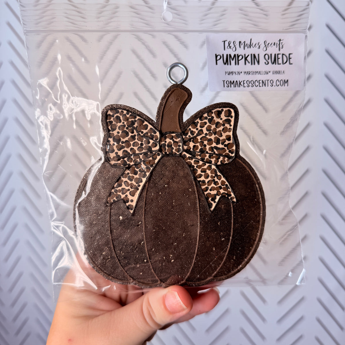 Pumpkin Suede | Car Freshie