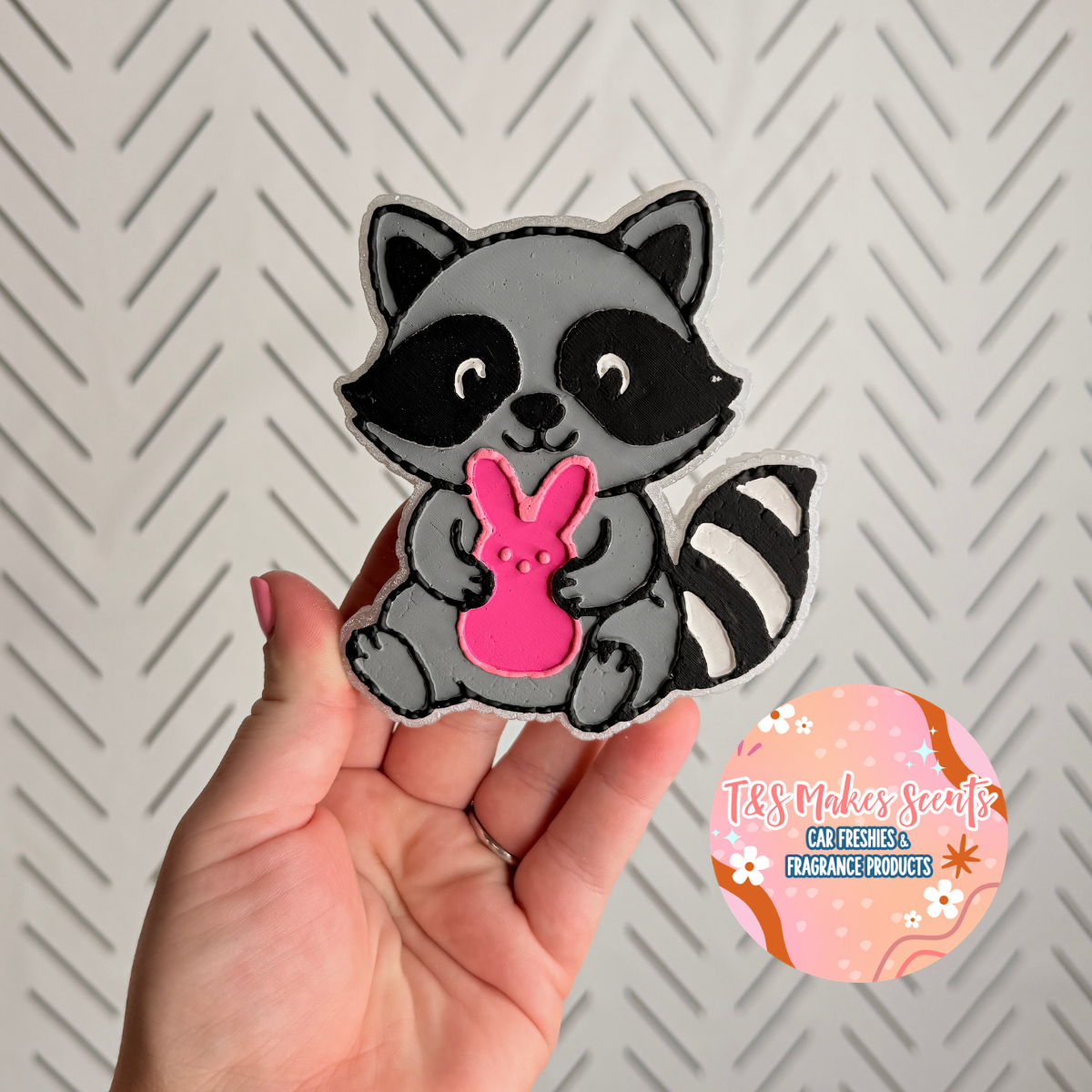 CUSTOM- Raccoon w/ Peep