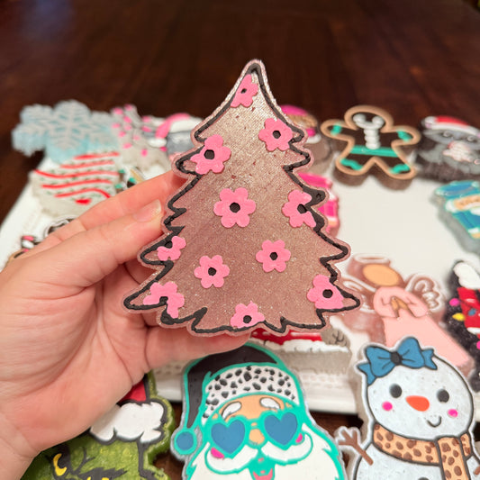 CUSTOM- Floral Christmas Tree