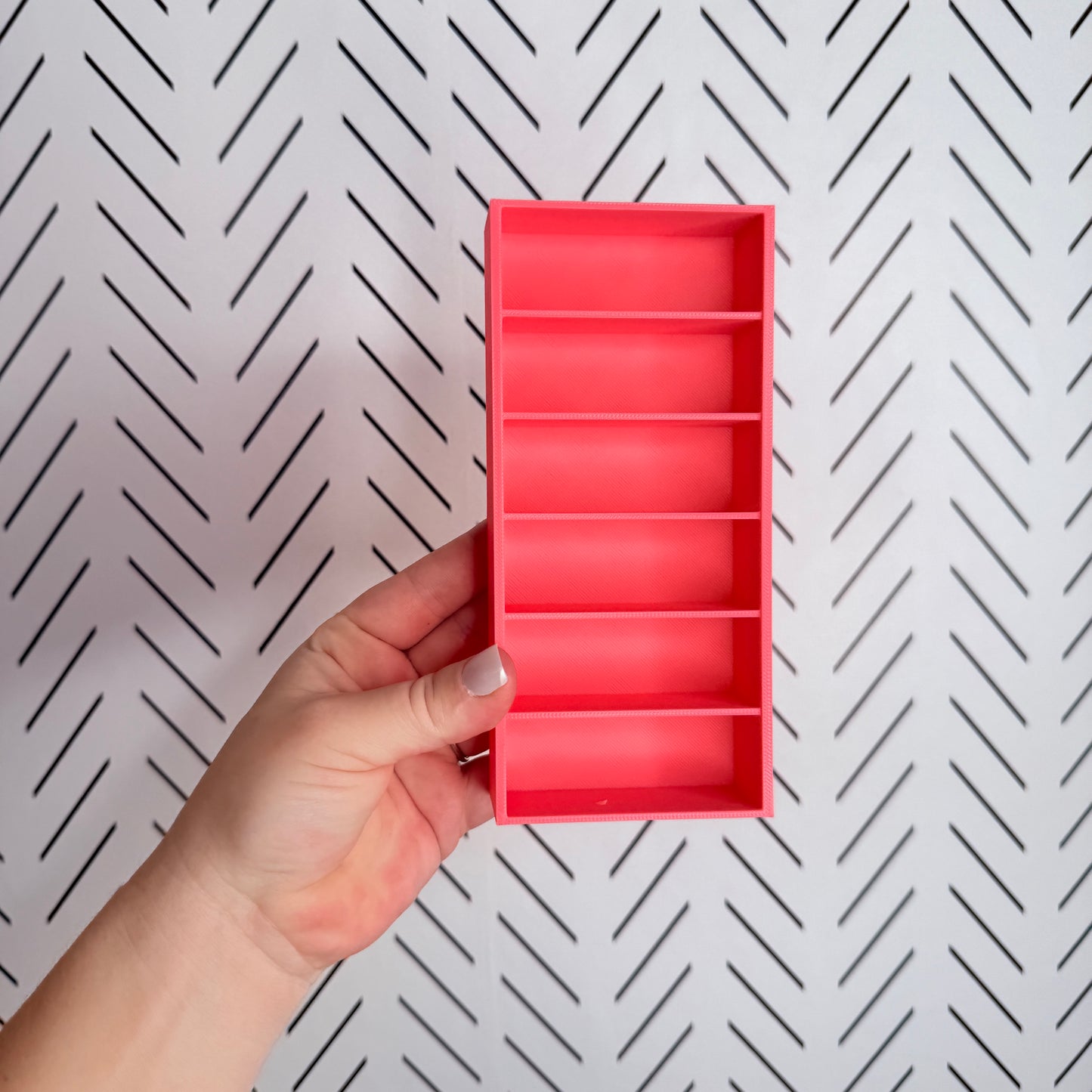 Wax Melt Holder (6 Slot)- PINK