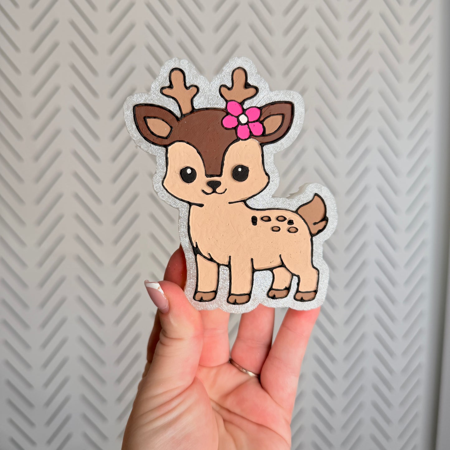 CUSTOM- Deer w/ Flower