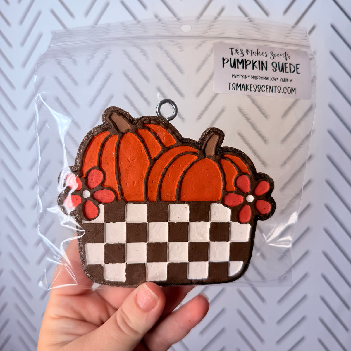 Pumpkin Suede | Car Freshie
