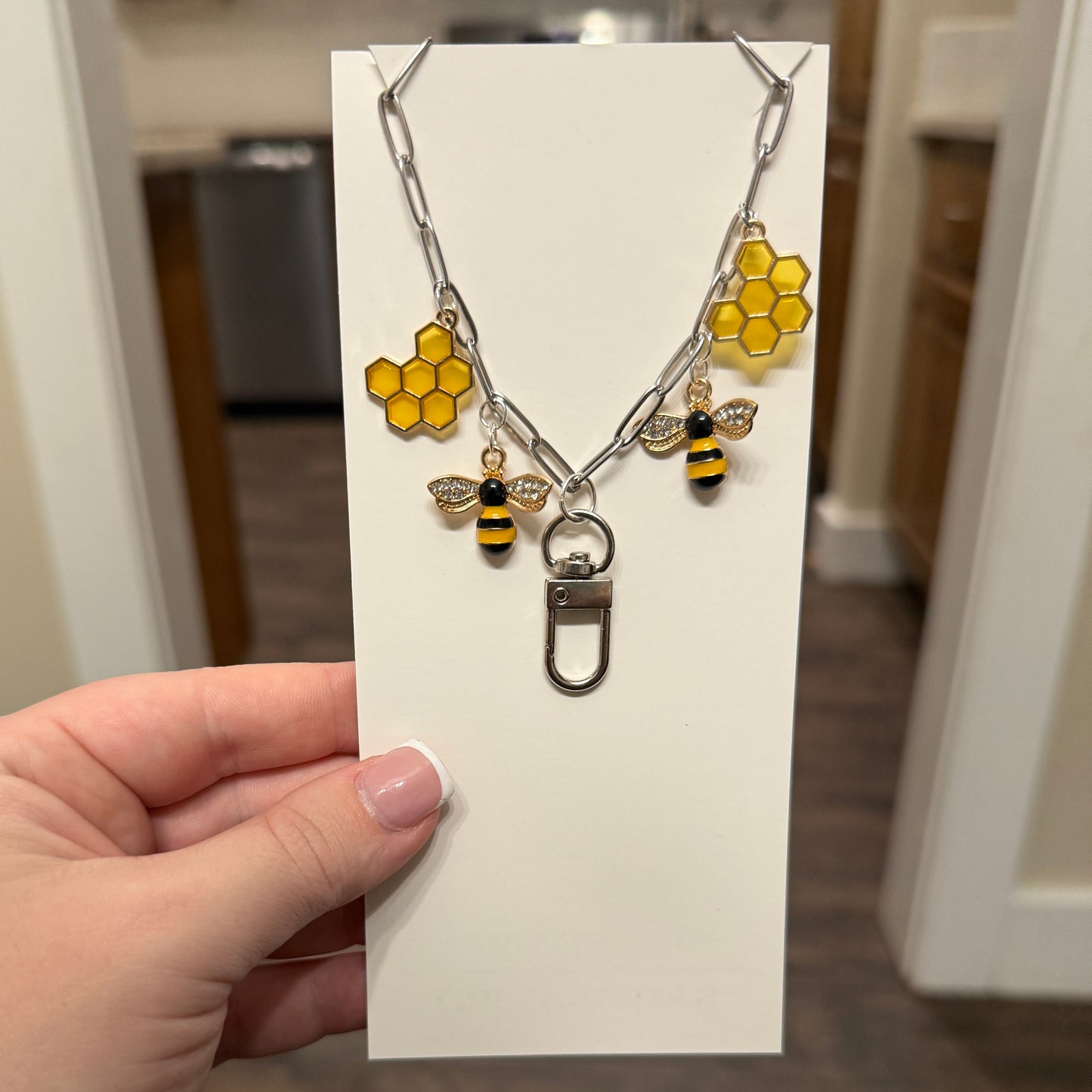 Silver Car Charm-101