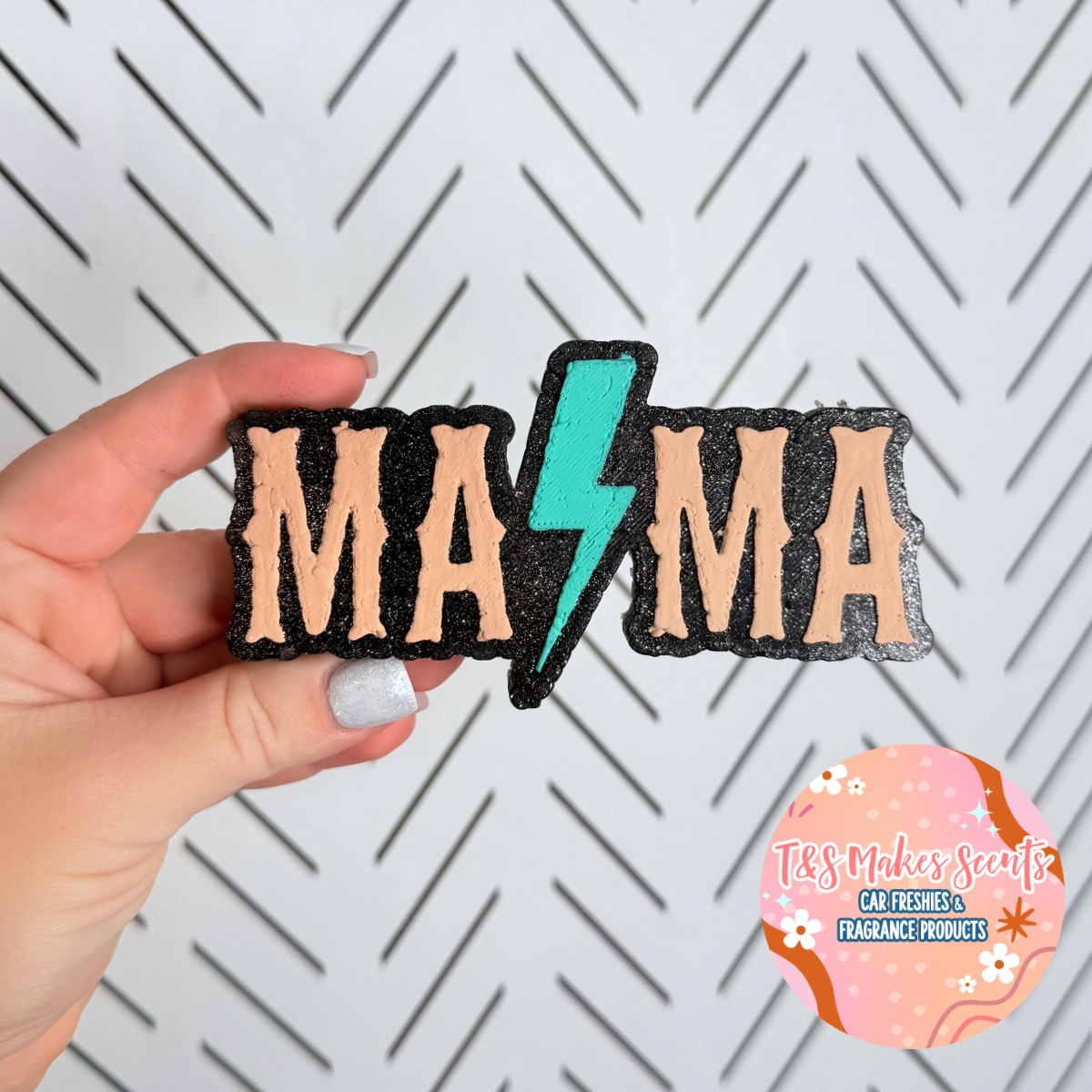 CUSTOM- Mama lighting bolt