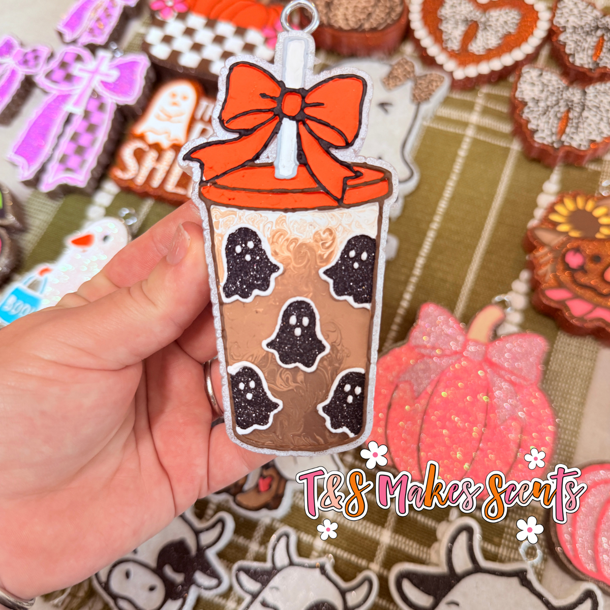 CUSTOM- Iced Coffee Ghosts