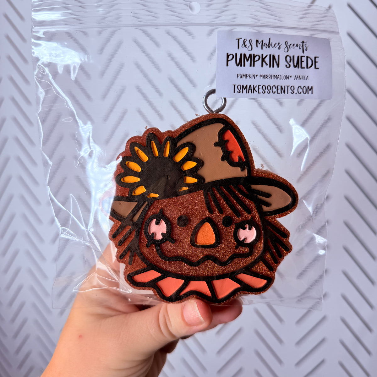 Pumpkin Suede | Car Freshie
