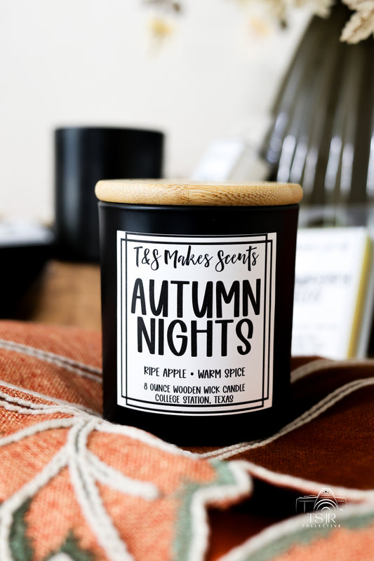 Autumn Nights | Wooden Wick Candle