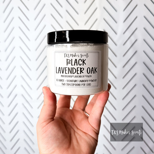 Black Lavender Oak | Signature Laundry Powder