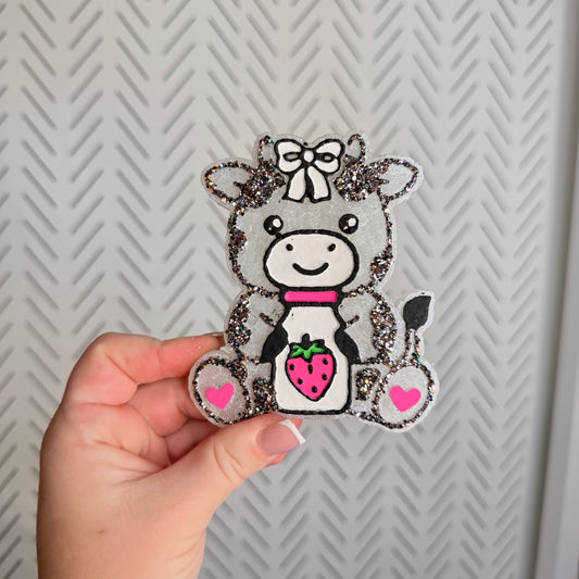 CUSTOM- Strawberry Milk Cow