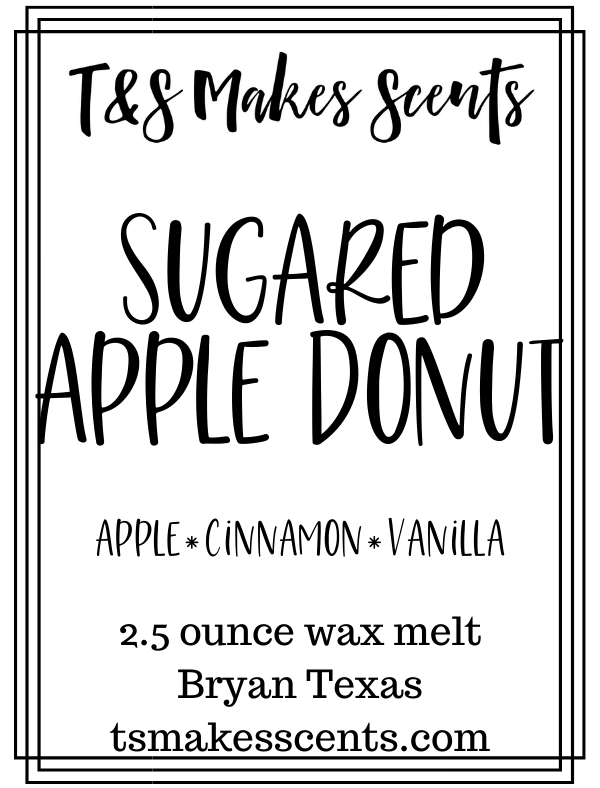 Sugared Apple Donut