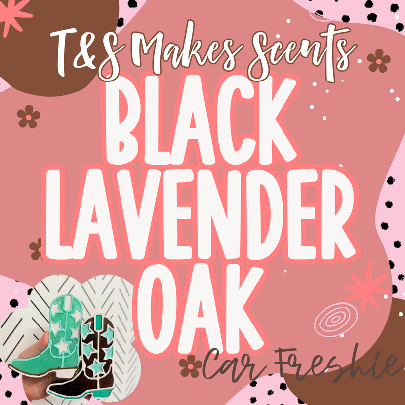 Black Lavender Oak - Car Freshies