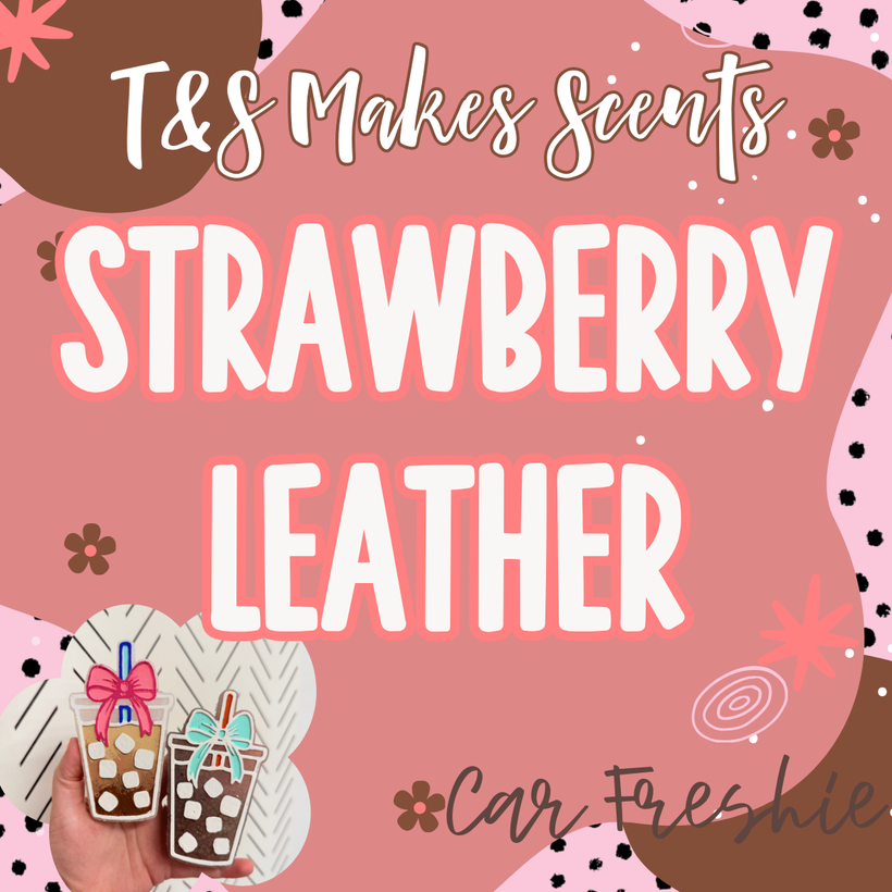 Strawberry Leather - Car Freshies