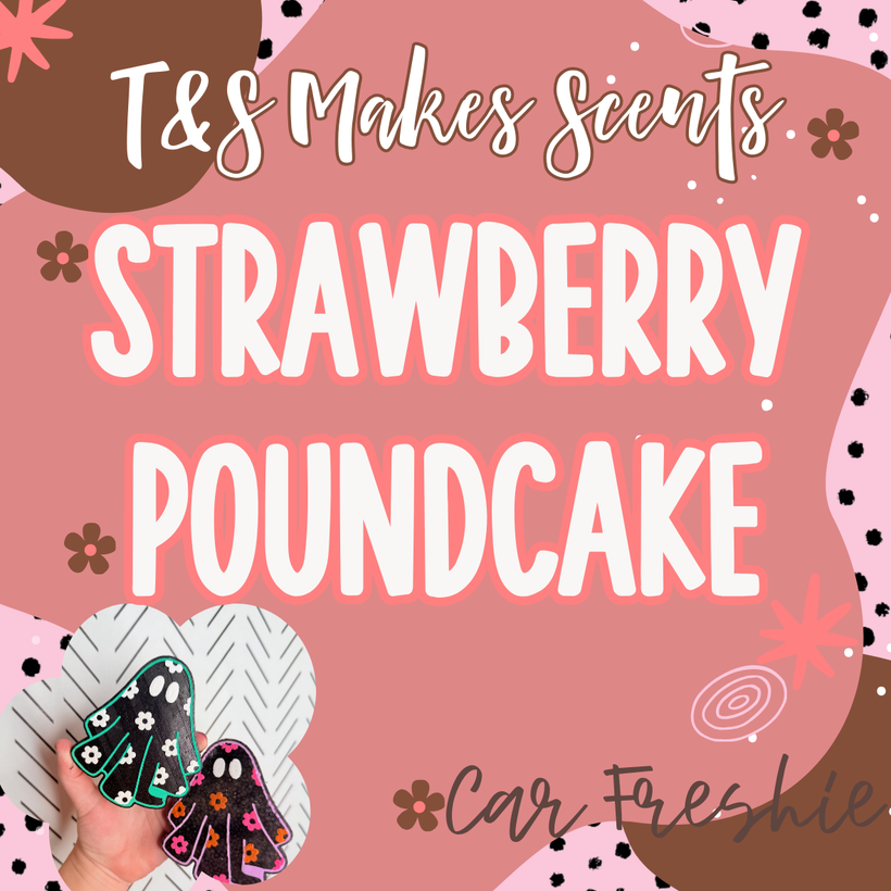 Strawberry Poundcake - Car Freshie