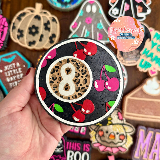 CUSTOM- 8ball w/ cherries