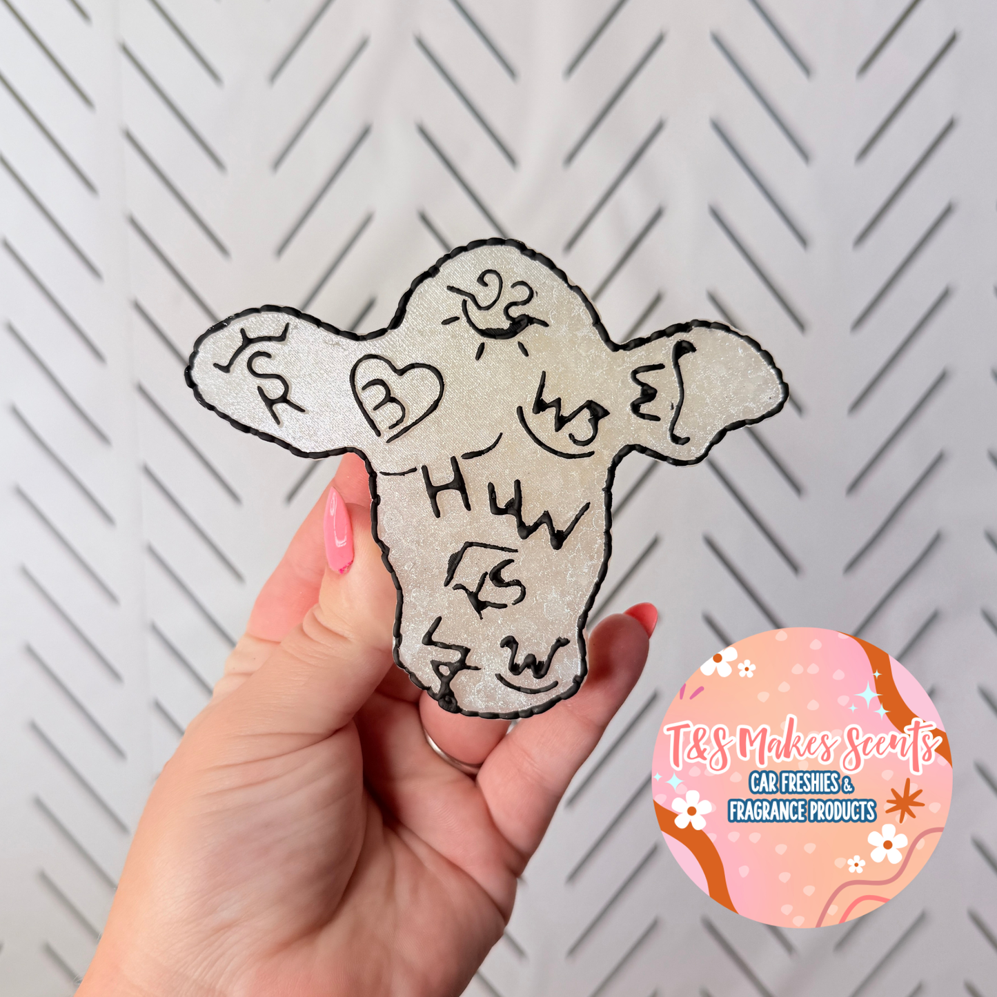 CUSTOM- Branded Cow Head