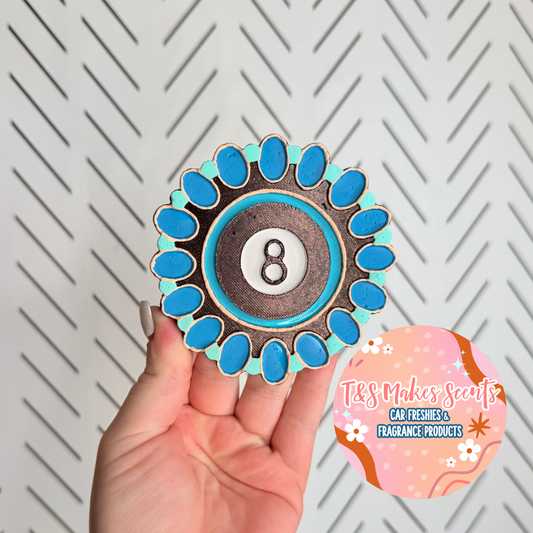 CUSTOM- Eight Ball Concho