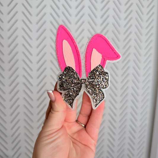 CUSTOM- Bunny Ears w/ Bow