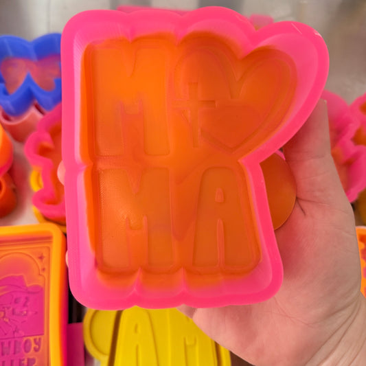 CUSTOM- Mama w/ Heart & Cross