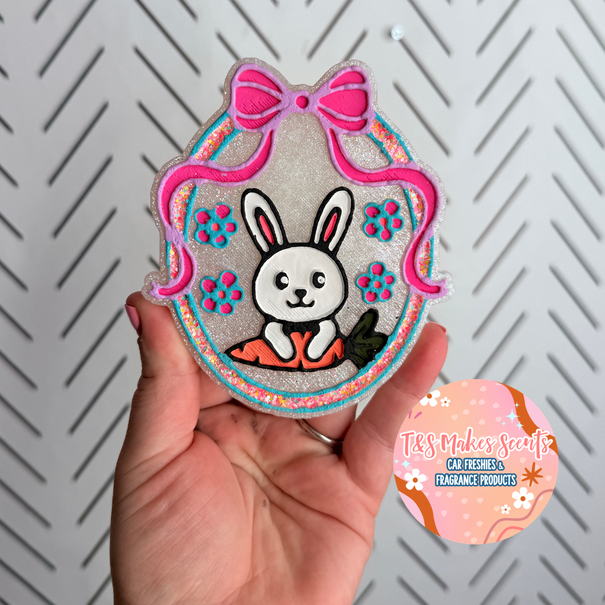 CUSTOM- Bunny in frame