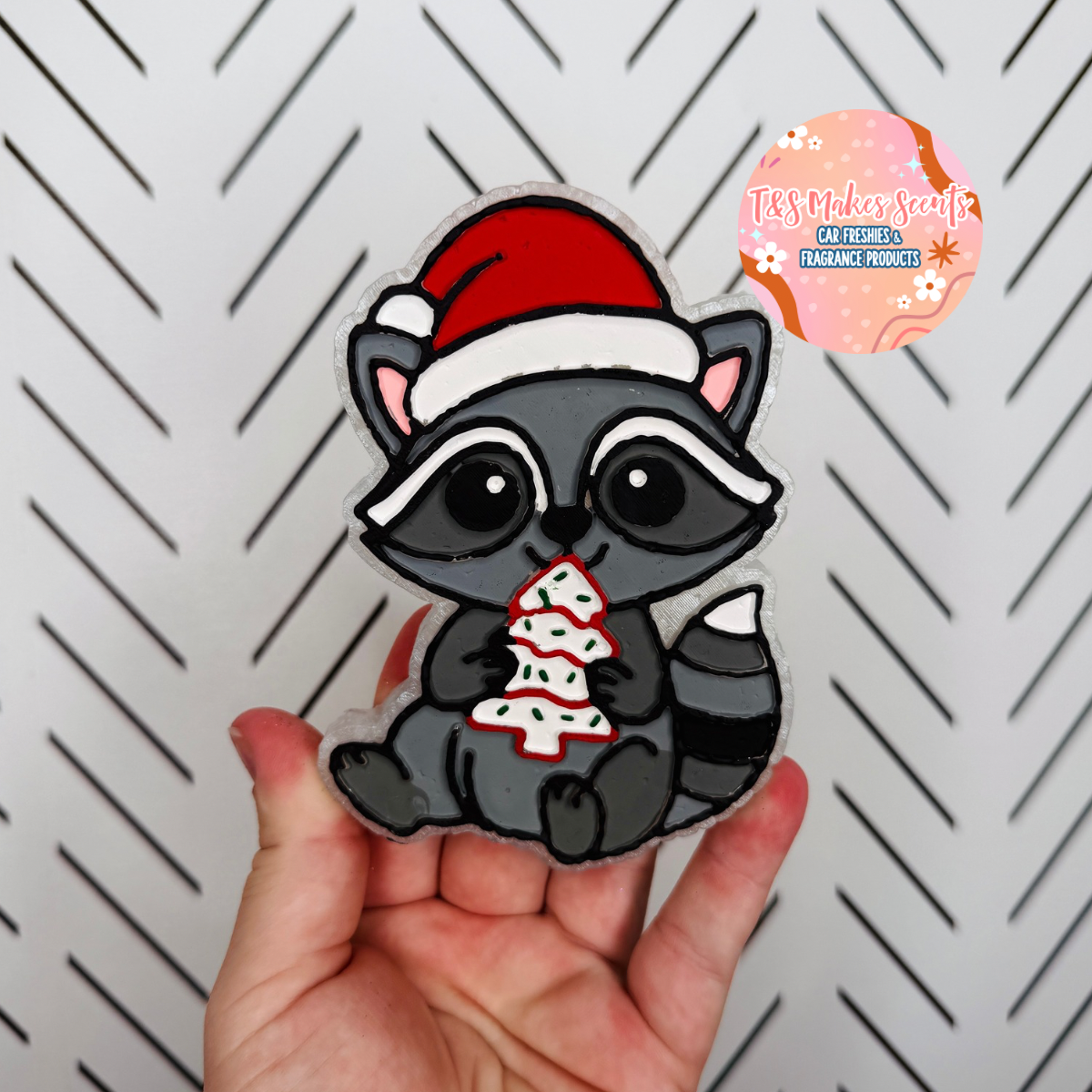 CUSTOM- Raccoon w/ Cake