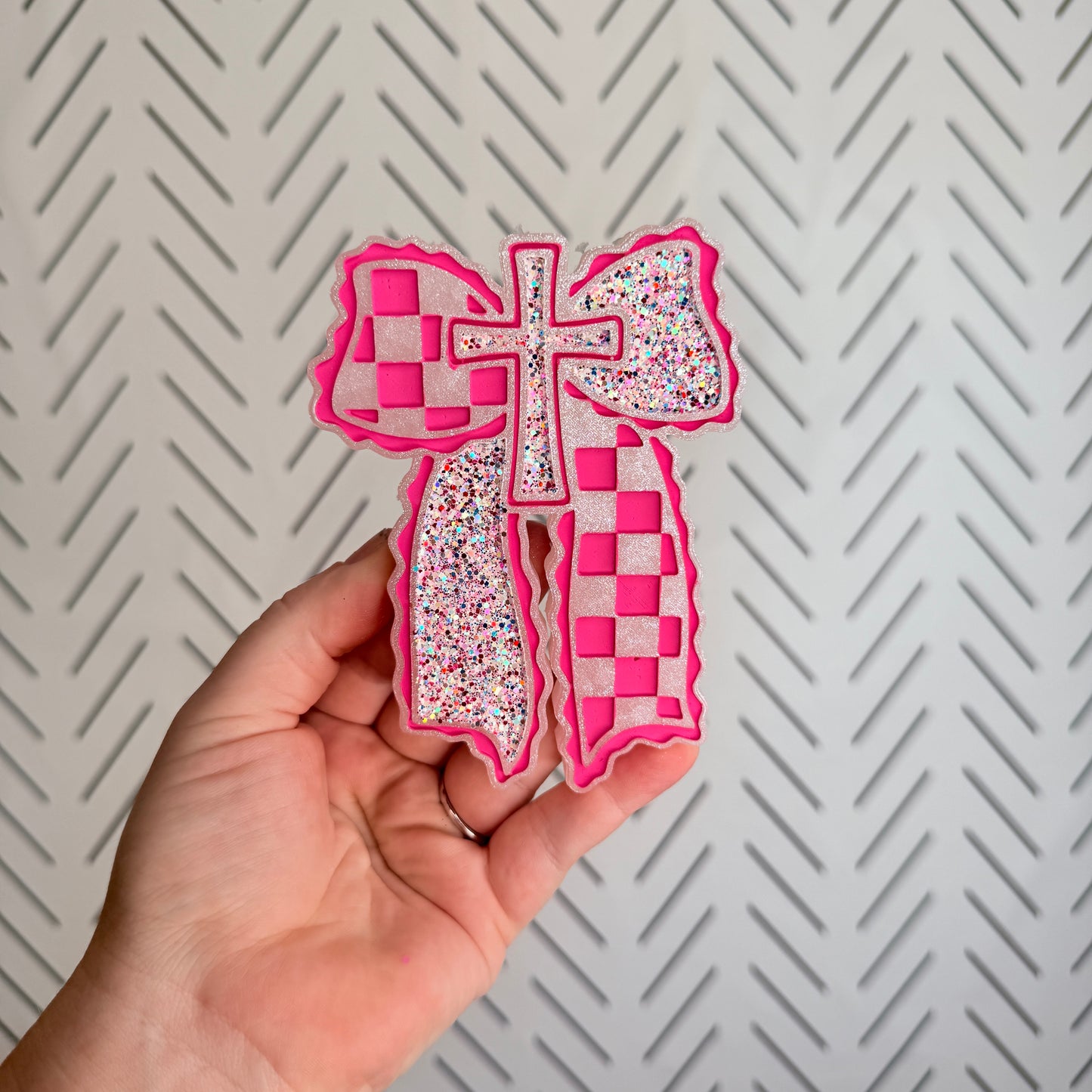 CUSTOM- Checkered Cross Bow