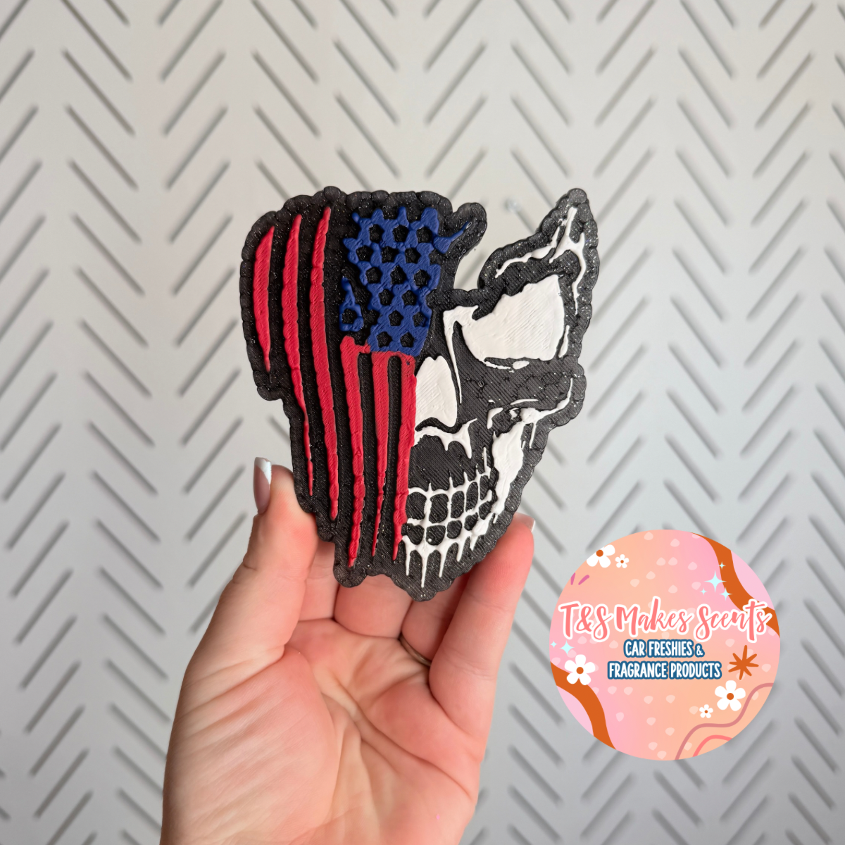 CUSTOM- Flag Skull
