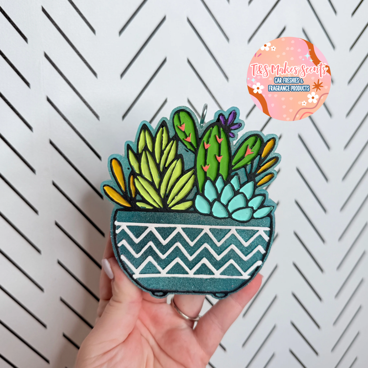 CUSTOM- Potted Cactus
