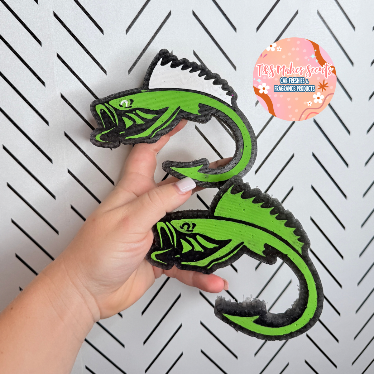 CUSTOM- Fish w/ hook