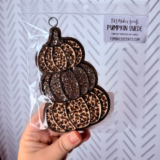 Pumpkin Suede | Car Freshie