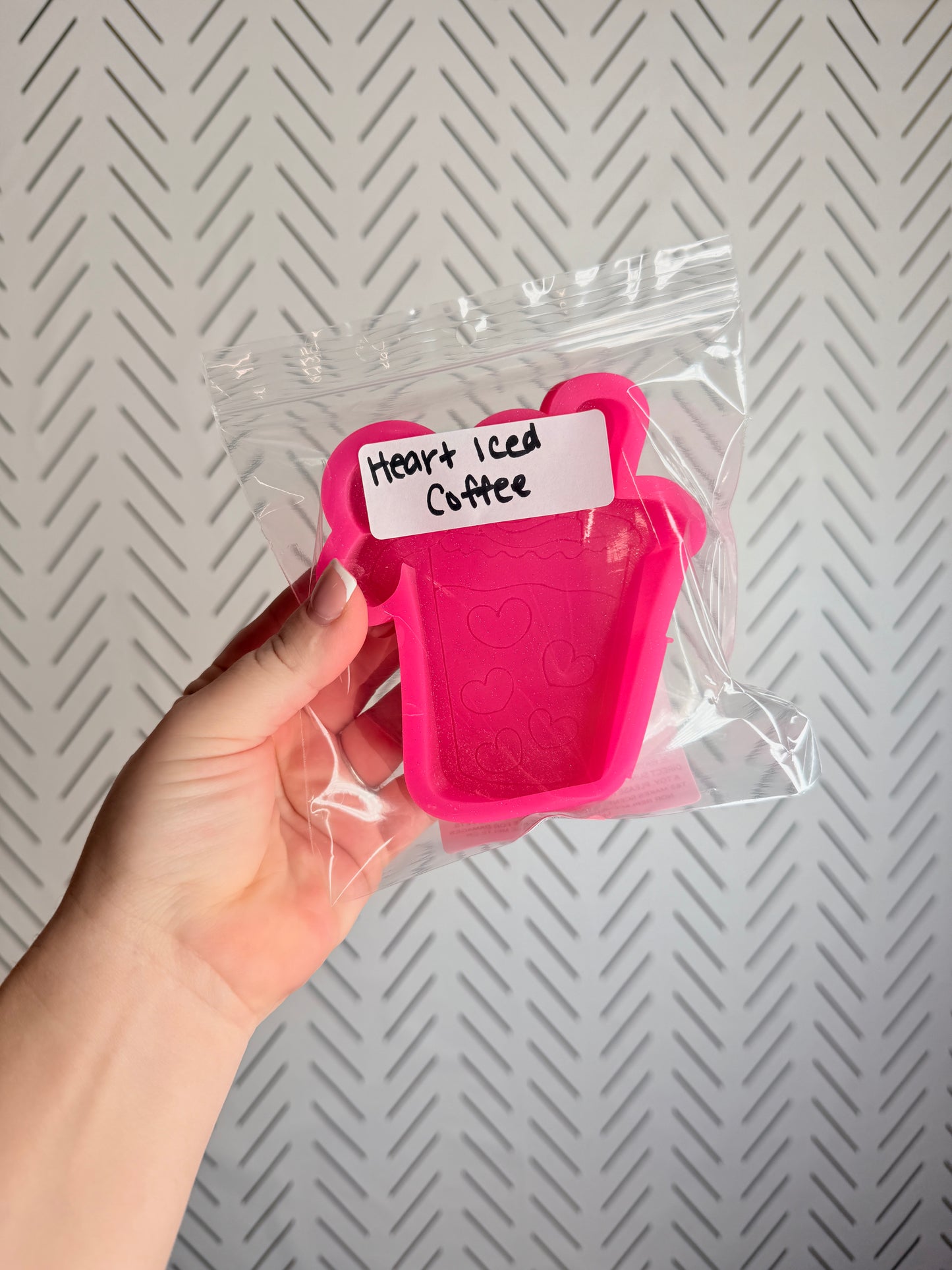 CUSTOM- Heart Iced Coffee