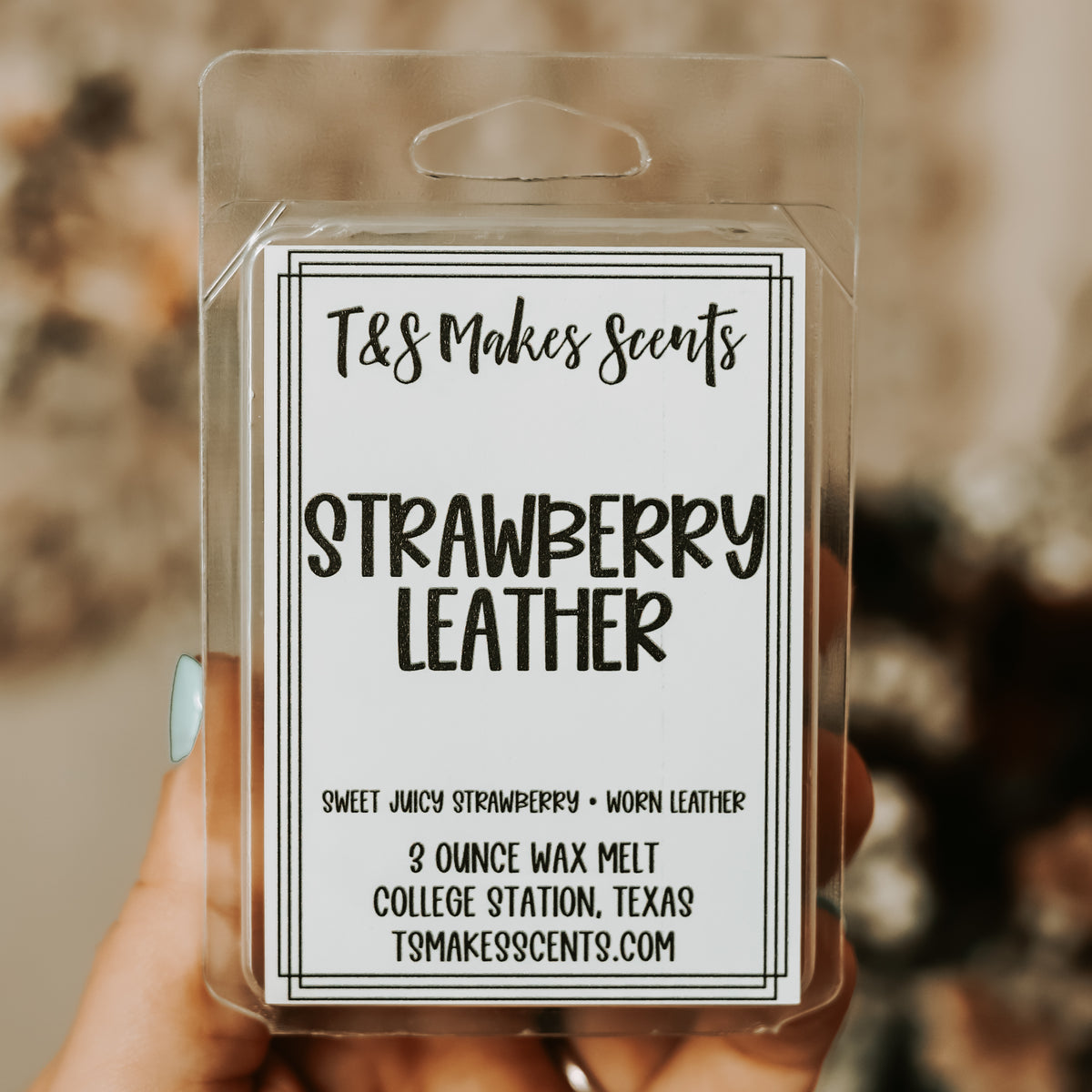 Strawberry Leather | Wax Melt