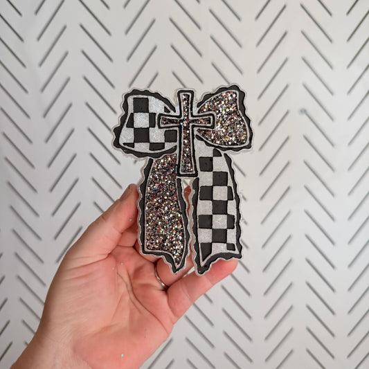 CUSTOM- Checkered Cross Bow