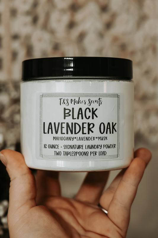 Black Lavender Oak | Signature Laundry Powder