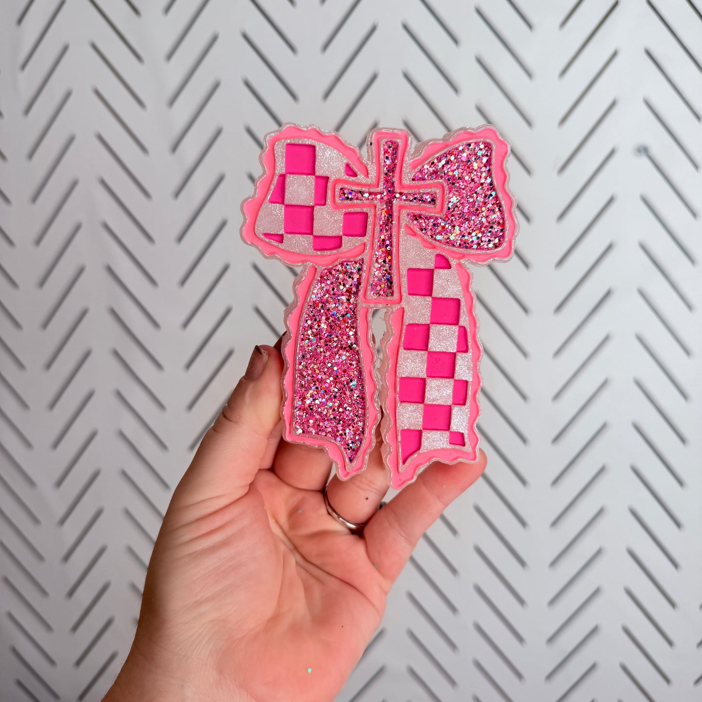 CUSTOM- Checkered Cross Bow