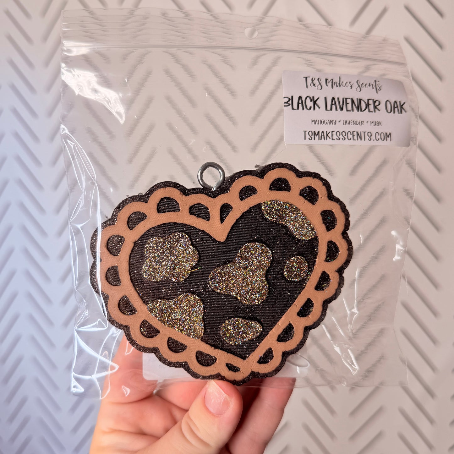 Black Lavender Oak | Car Freshie