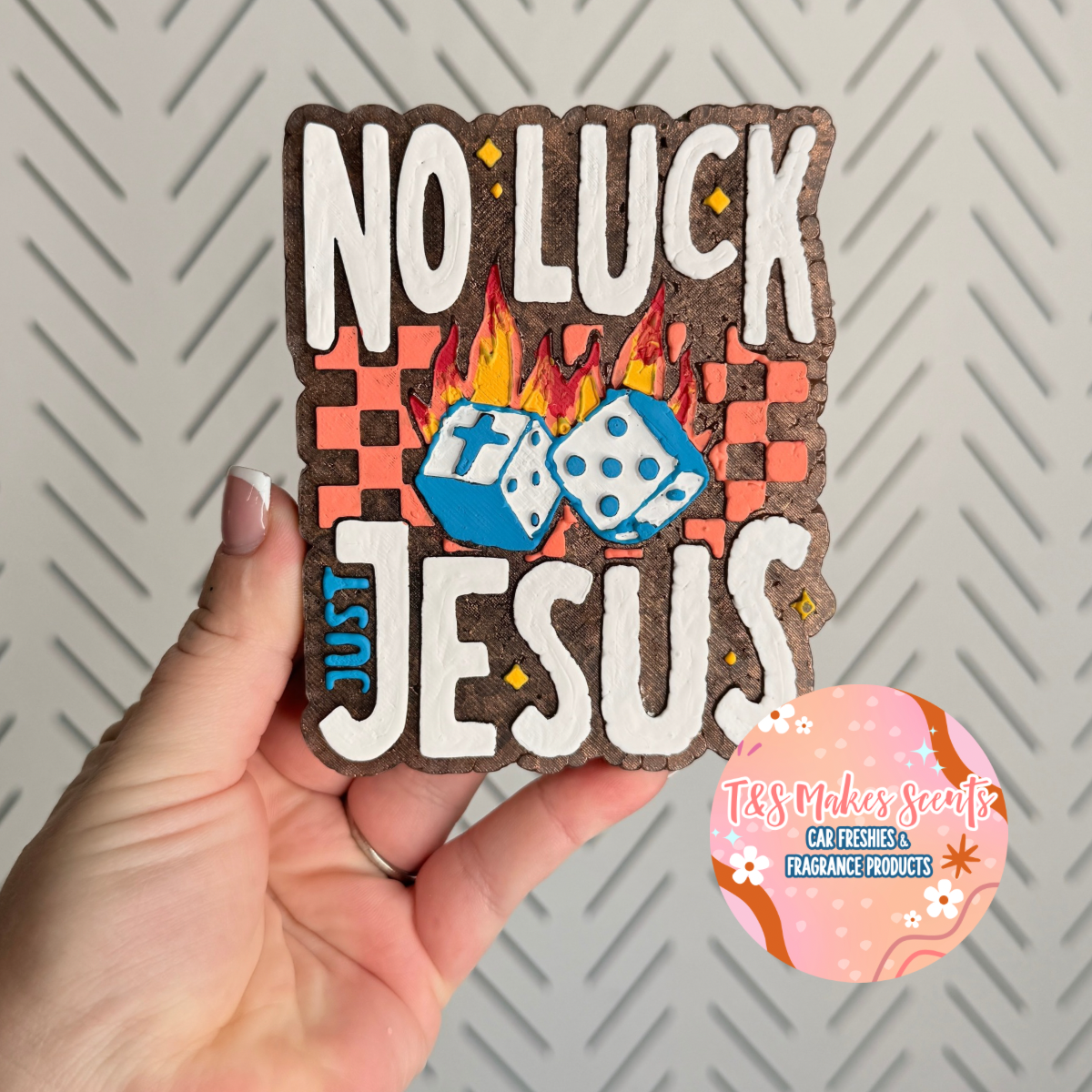 CUSTOM- No Luck Just Jesus