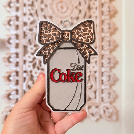CUSTOM- Diet Coke w/ Bow