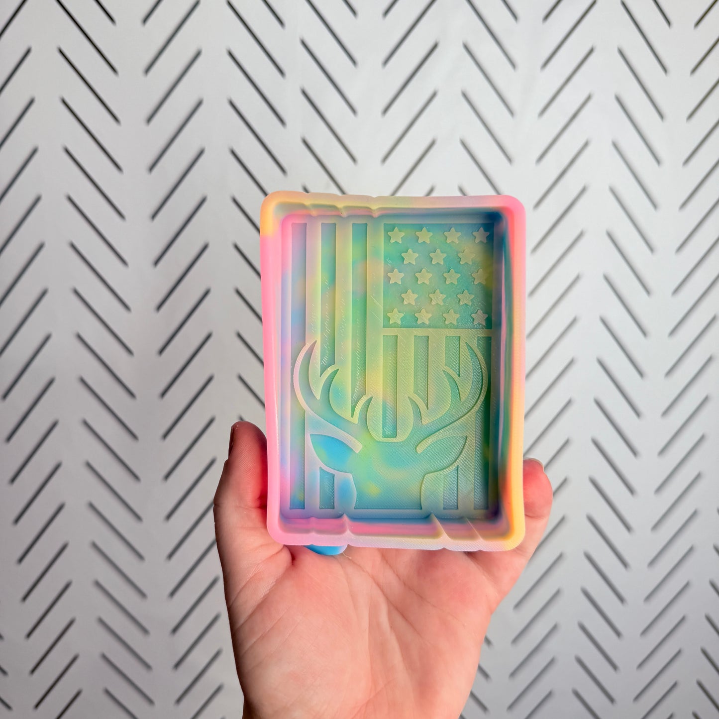 CUSTOM- Flag w/ Deer