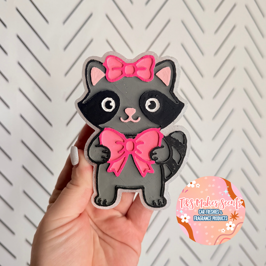 CUSTOM- Raccoon w/ bow