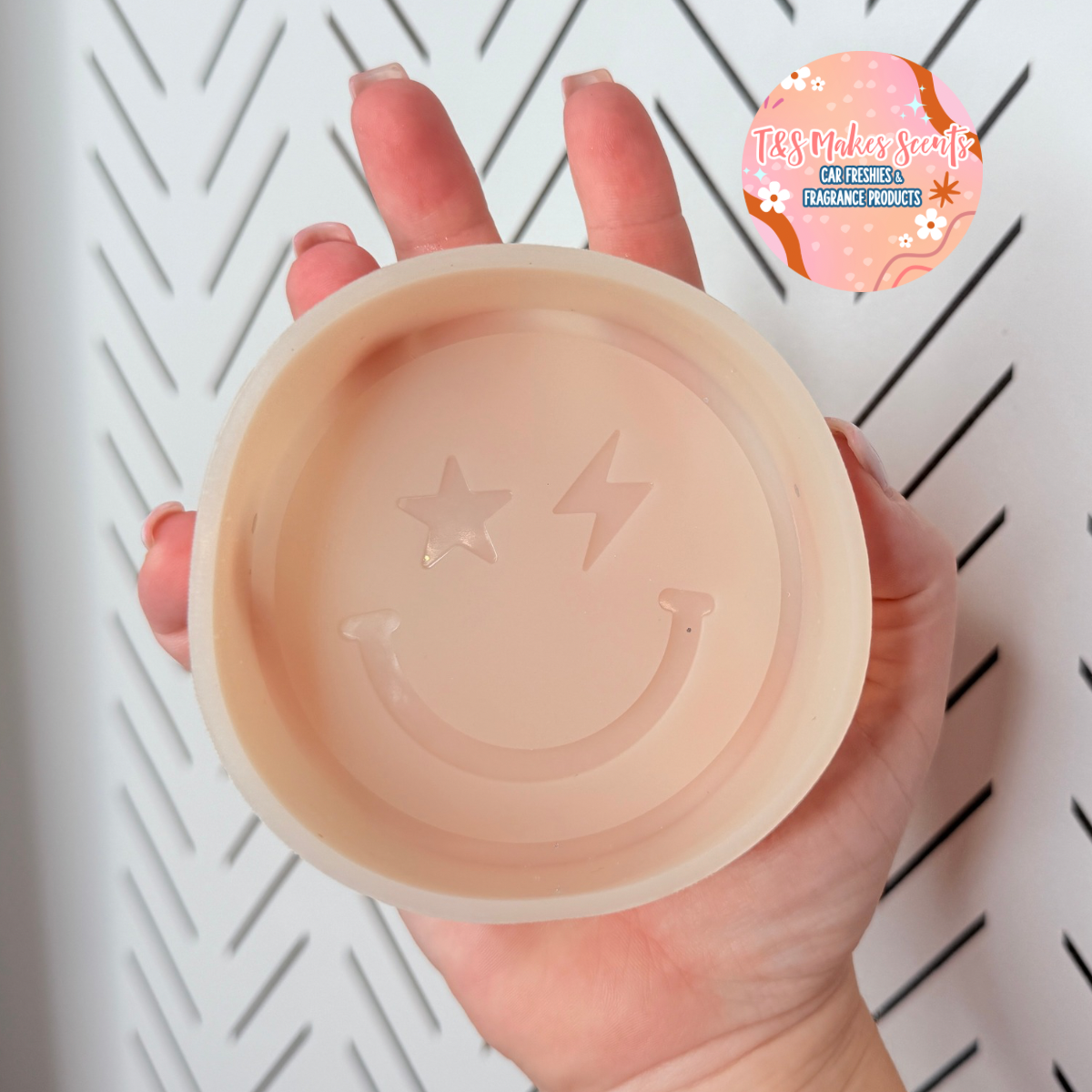 CUSTOM- Smile w/star&lighting