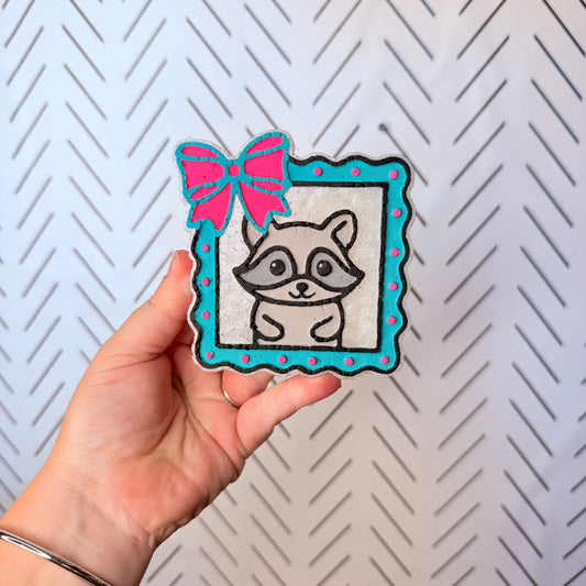 CUSTOM- Raccoon Stamp