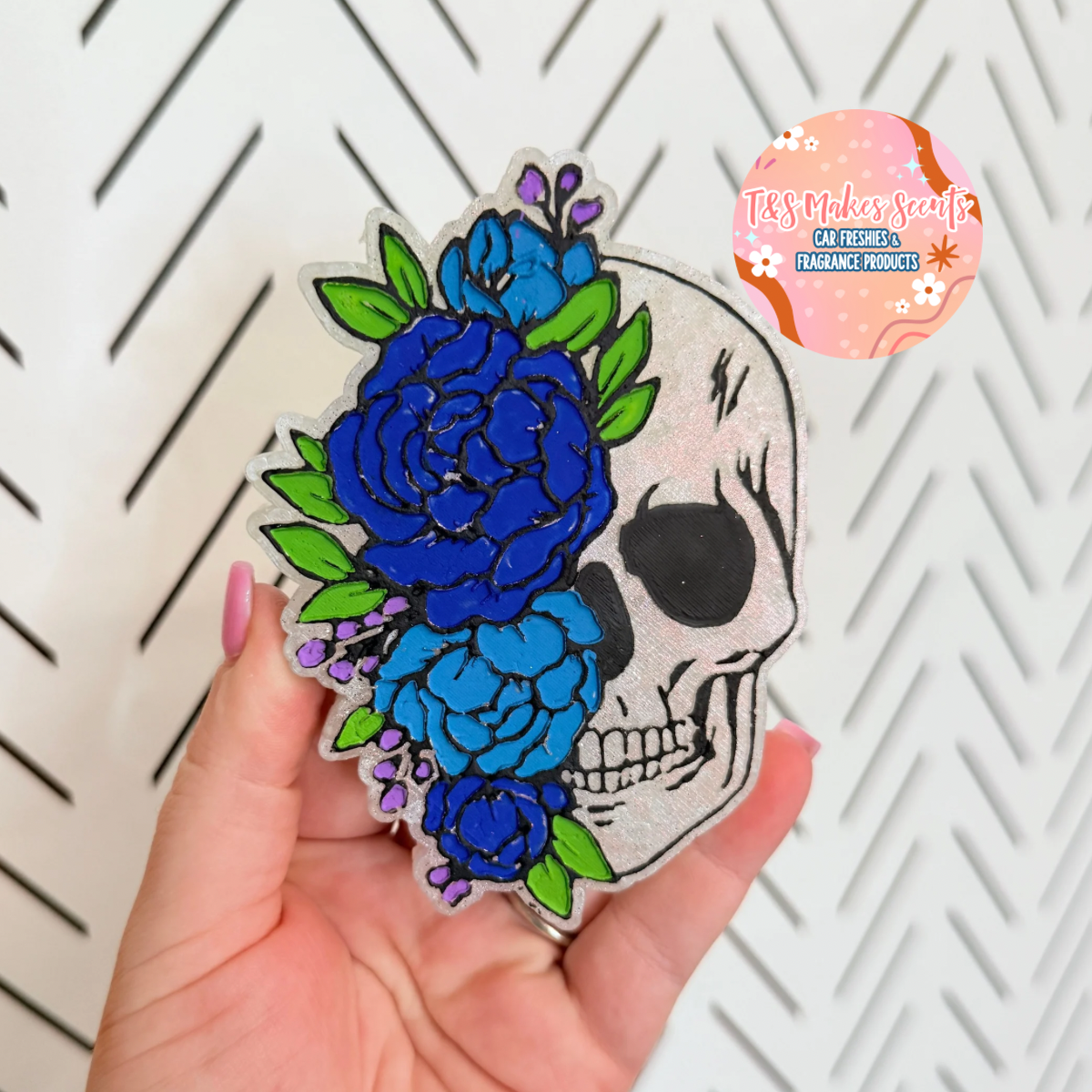 CUSTOM- Floral Skull