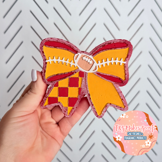 CUSTOM- Football Bow