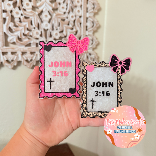 CUSTOM- John 3:16 Stamp