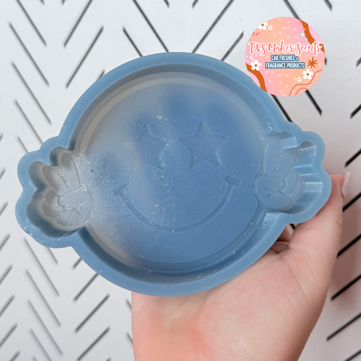 CUSTOM- Groovy Peace Smiley