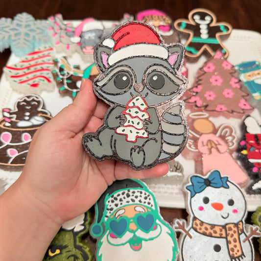 CUSTOM- Raccoon w/ Cake