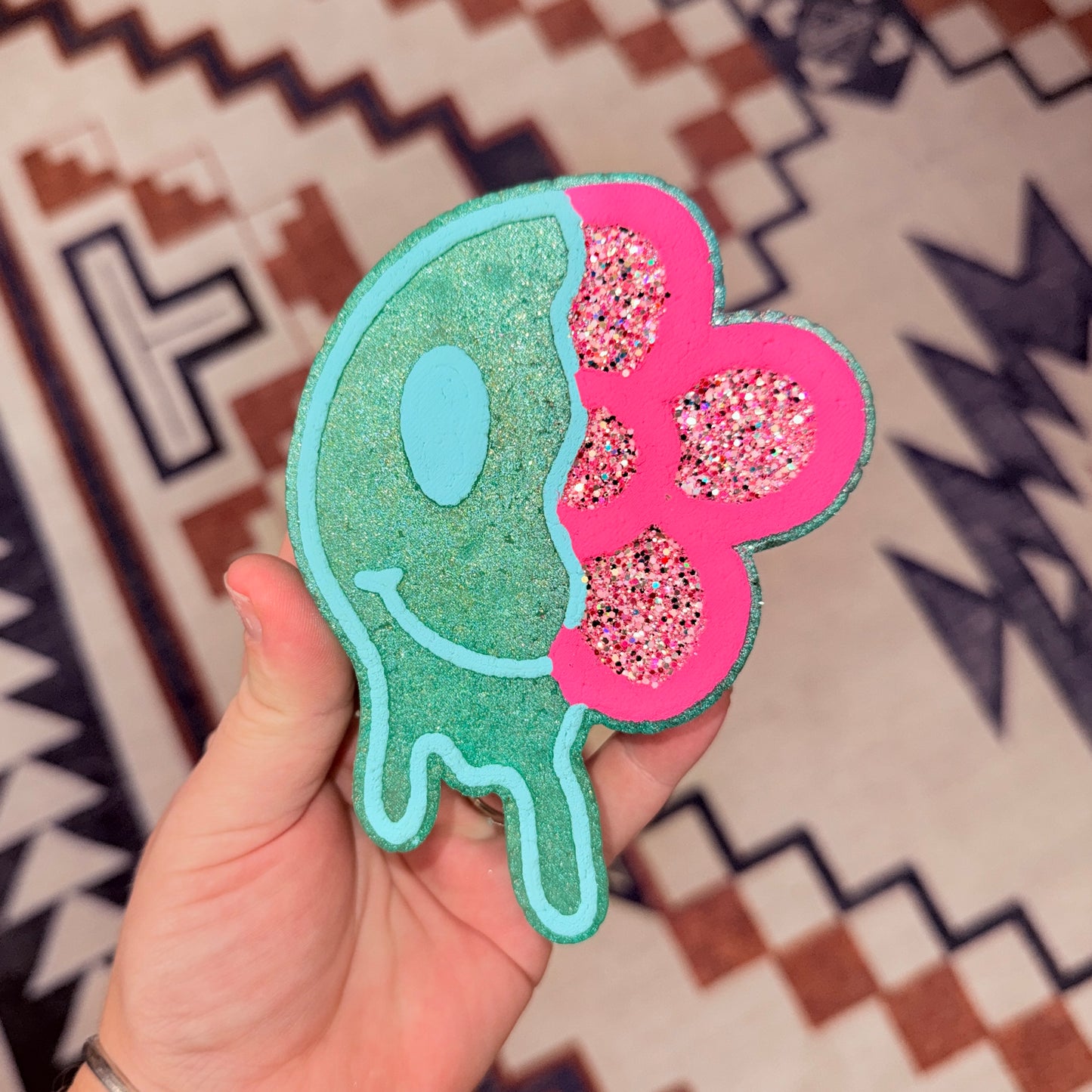 CUSTOM- Melting Smiley Flower