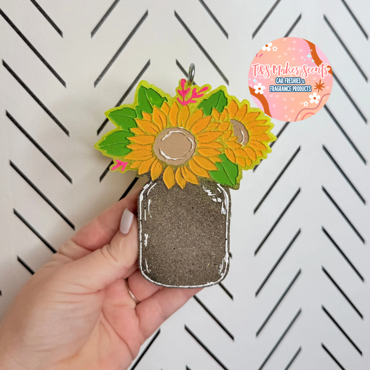 CUSTOM- Sunflower Jar